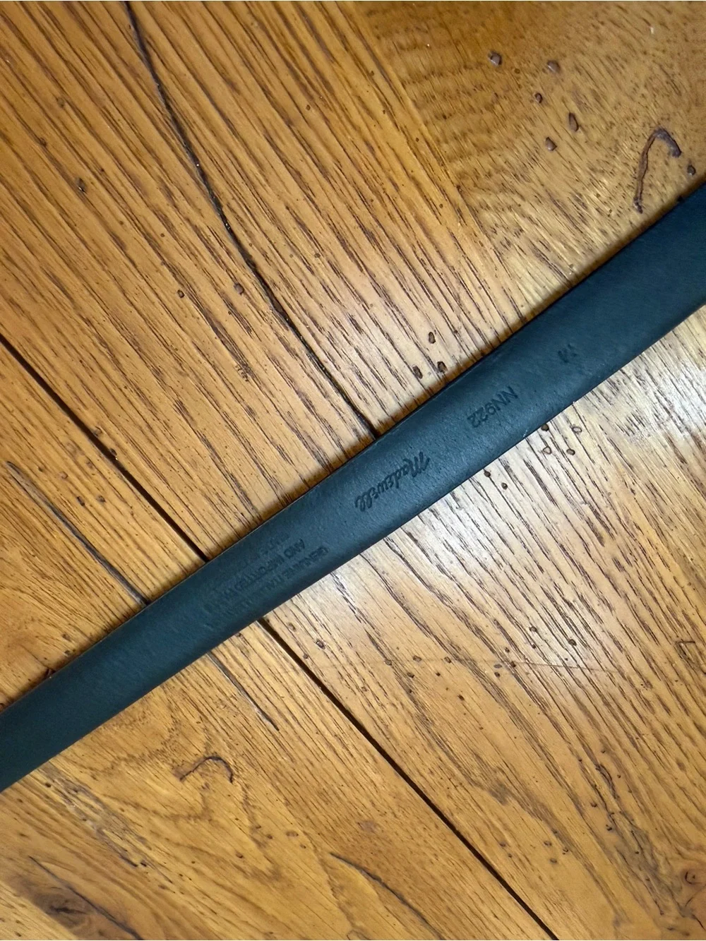 Madewell Triple Metal Keeper Belt